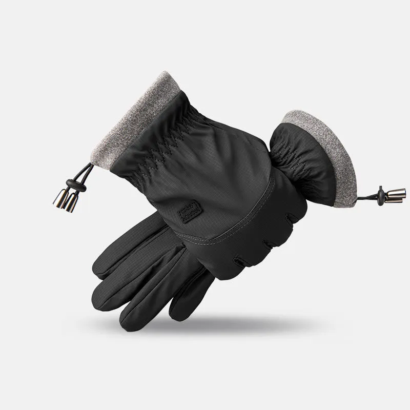 Men's Winter Outdoor Waterproof Warm Touchscreen Gloves sold by FloralTrip