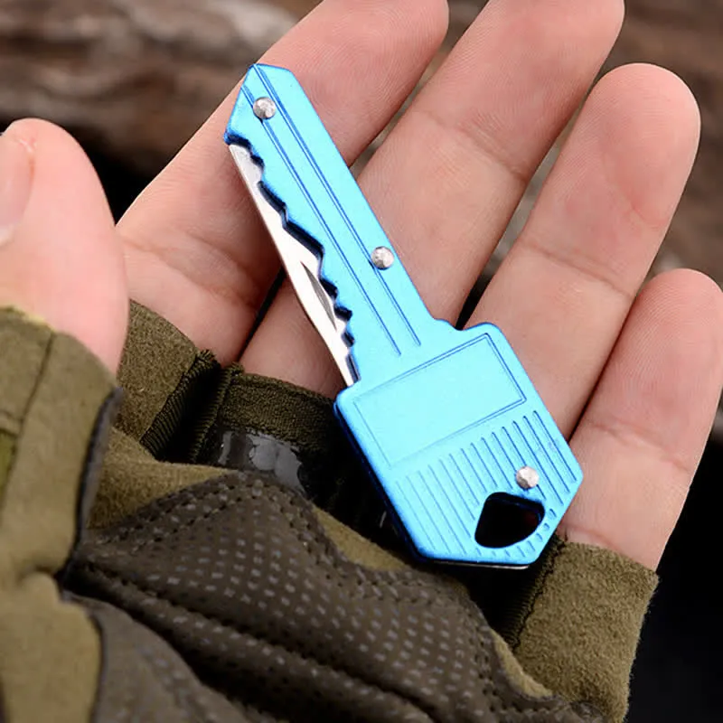 Mini Camping Folding Key-Shaped Knife Keychain sold by FloralTrip product image thumbnail 4