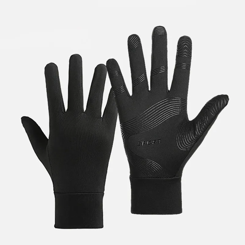 Men's Sports Anti-Slip Winter Warm Elastic Gloves sold by FloralTrip