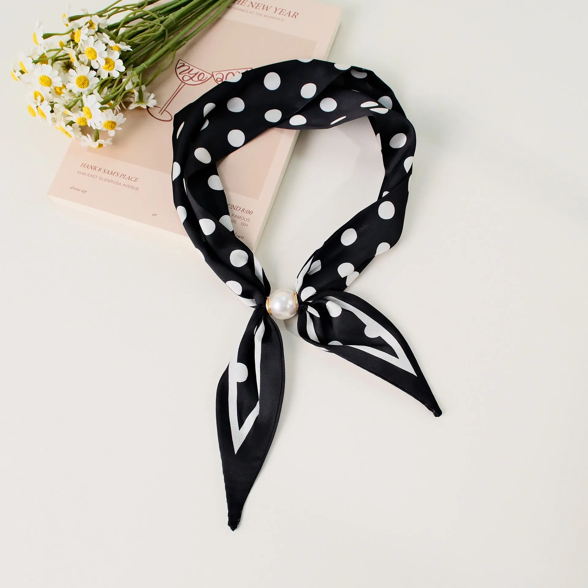 Women's Elegant Retro Pattern Square Scarf sold by FloralTrip product image thumbnail 3