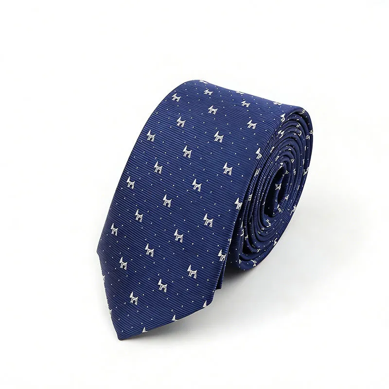 Men's Business And Leisure Printed Necktie sold by FloralTrip product image thumbnail 2