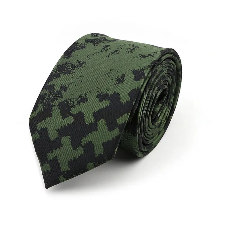 Men's Business And Leisure Printed Necktie sold by FloralTrip product image thumbnail 3