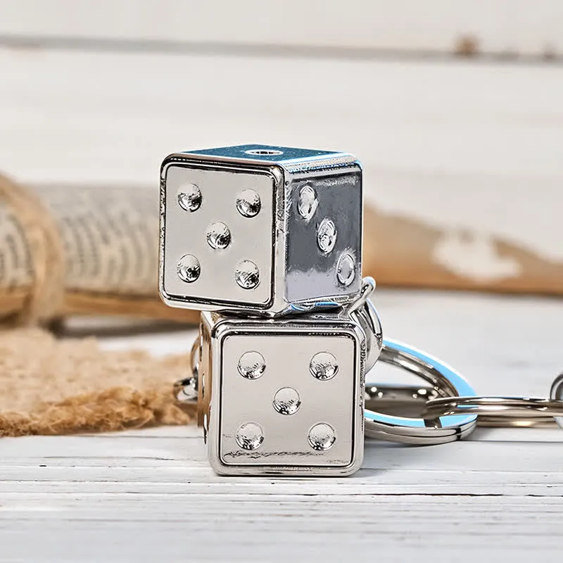 Playful Mini Dice Refillable Pocket Lighter Keychain sold by FloralTrip product image thumbnail 4