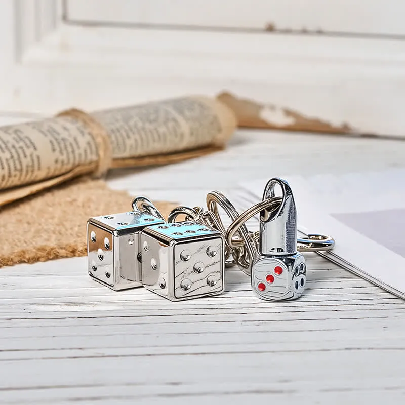 Playful Mini Dice Refillable Pocket Lighter Keychain sold by FloralTrip product image thumbnail 5
