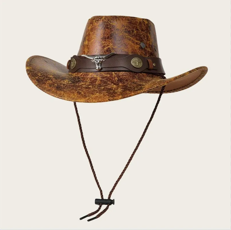 Vintage American Style Outdoor Cowboy Sun Hat sold by FloralTrip product image thumbnail 3