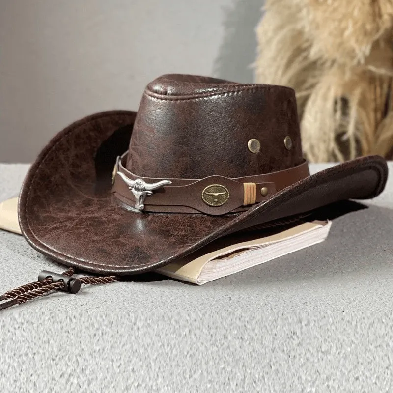 Vintage American Style Outdoor Cowboy Sun Hat made by FloralTrip