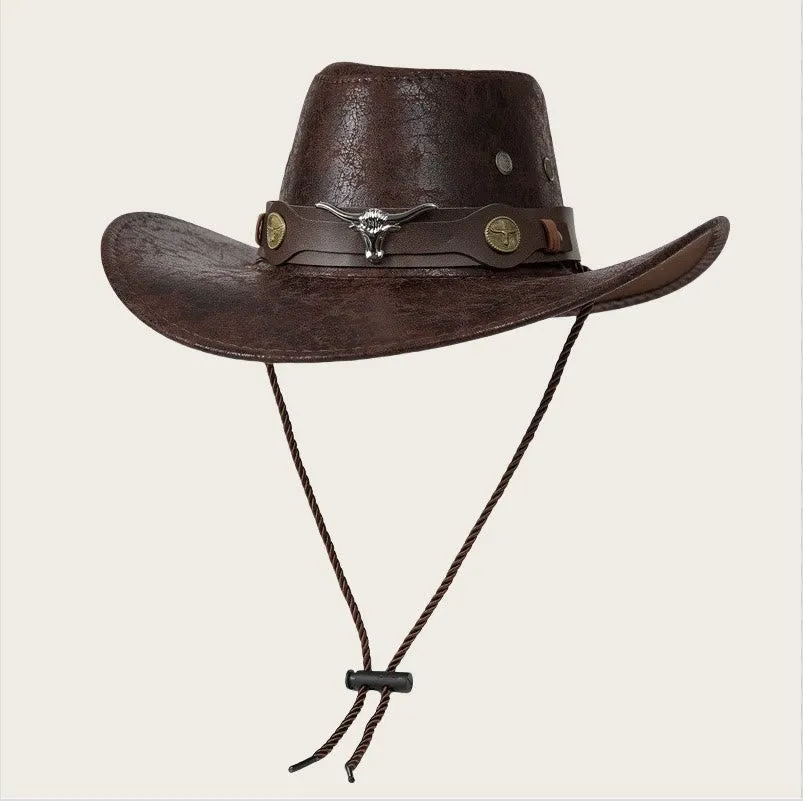 Vintage American Style Outdoor Cowboy Sun Hat sold by FloralTrip product image thumbnail 2