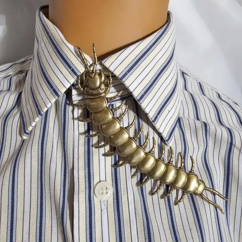 Gothic Articulated Centipede Snap-On Shirt Button Cover sold by FloralTrip product image thumbnail 3