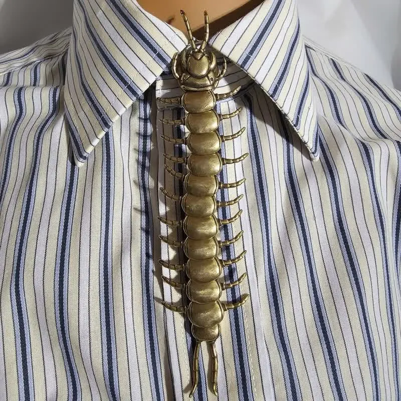 Gothic Articulated Centipede Snap-On Shirt Button Cover sold by FloralTrip product image thumbnail 2