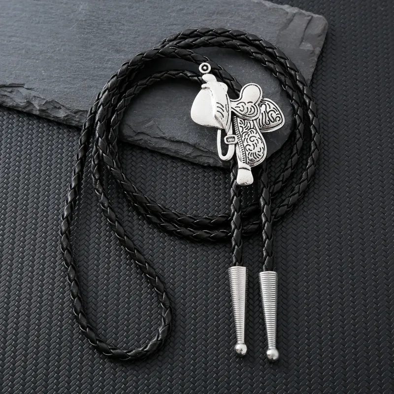 Vintage Horse Saddle Bolo Tie made by FloralTrip