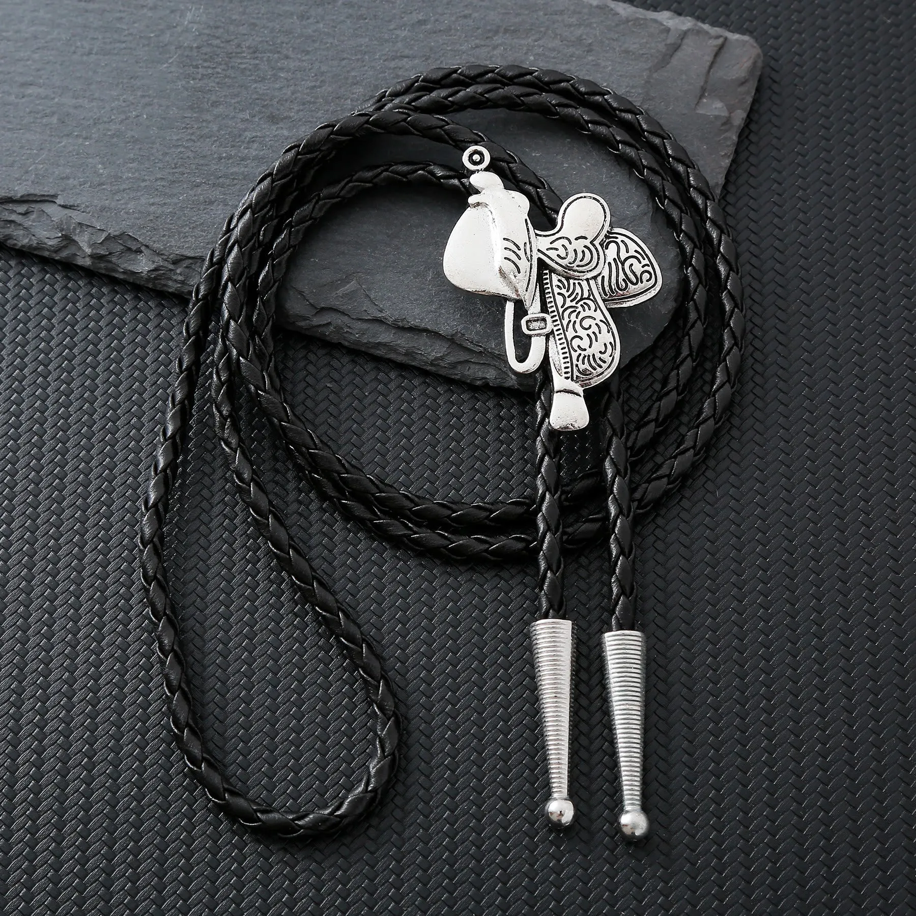 Vintage Horse Saddle Bolo Tie sold by FloralTrip