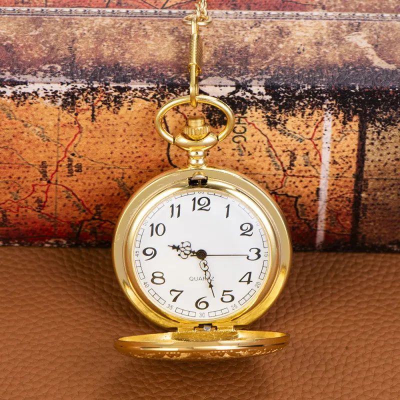 Vintage Engraved Timeless Heirloom Pocket Watch made by FloralTrip