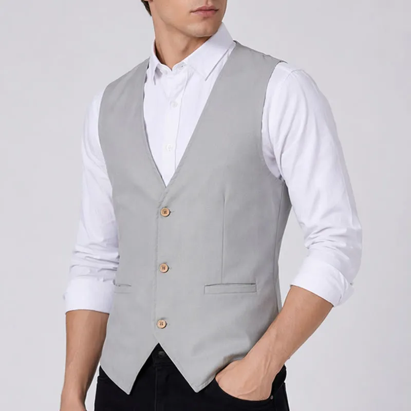 Daily Wear Breathable Casual Summer Linen Vest sold by FloralTrip product image thumbnail 4