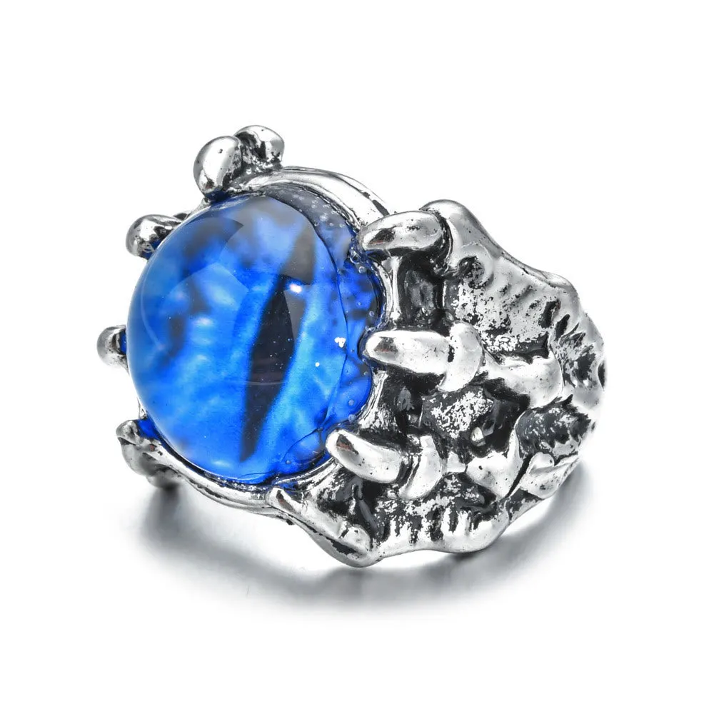 Gothic Demon Eagle Claw Aesthetic Evil Eye Ring sold by FloralTrip product image thumbnail 4