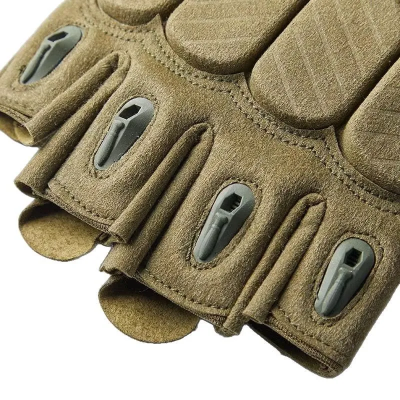 Tactical Mountain Bike Gloves With Hard Knuckle Protection sold by FloralTrip product image thumbnail 4