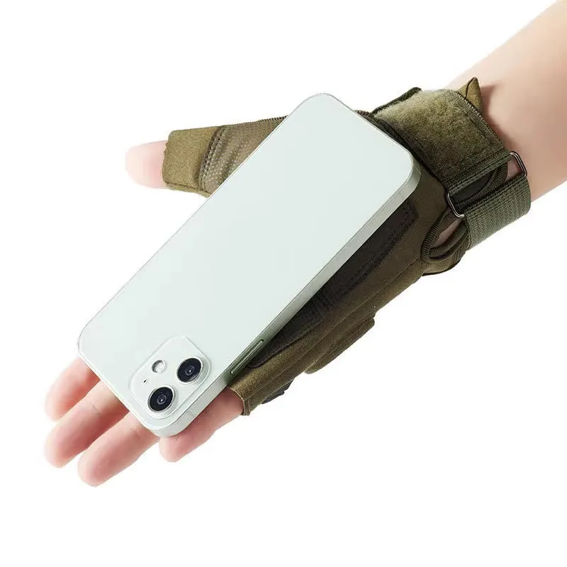 Tactical Mountain Bike Gloves With Hard Knuckle Protection sold by FloralTrip product image thumbnail 5
