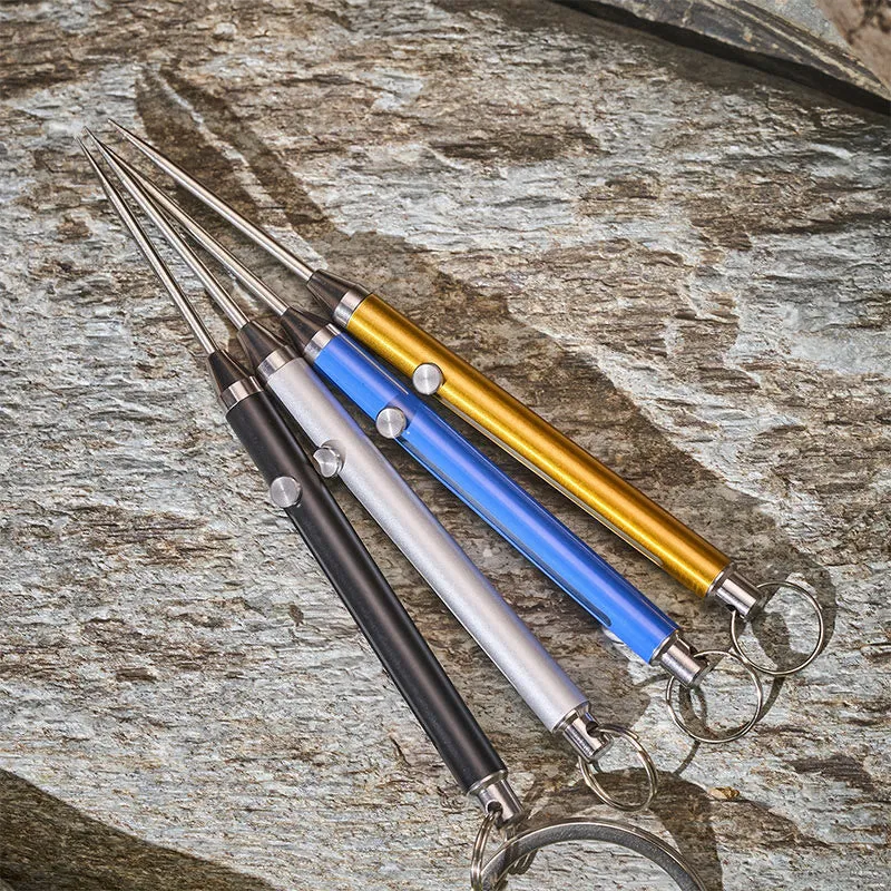 Retractable Toothpick & Guitar Bottle Opener Portable EDC Set Keychain sold by FloralTrip product image thumbnail 3