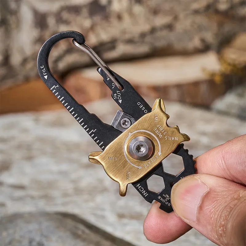 20-in-1 Rotatable EDC Multi Tool Keychain sold by FloralTrip product image thumbnail 5