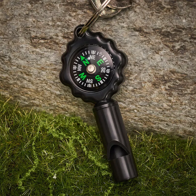 EDC Multi Tool Survival Whistle With Compass Keychain sold by FloralTrip product image thumbnail 4