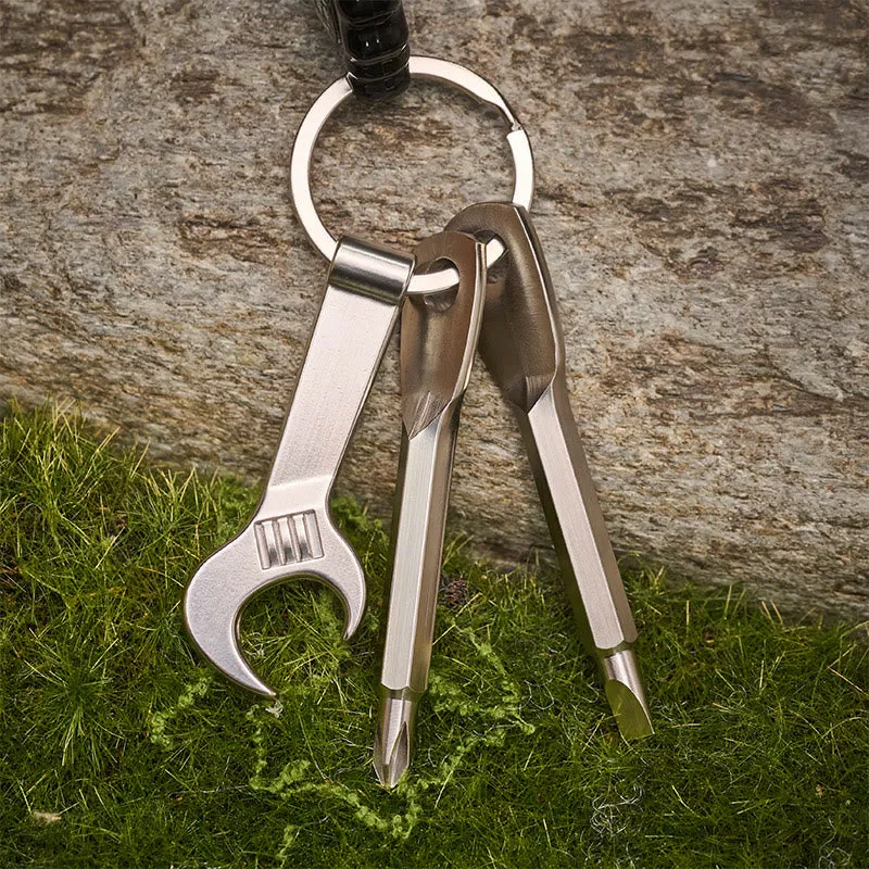 EDC Multi Tool Survival Whistle With Compass Keychain sold by FloralTrip product image thumbnail 5