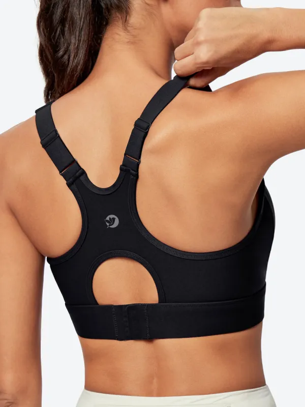 IUGA Racerback High Impact Sports Bras With Sewn-in Pads sold by IUGA