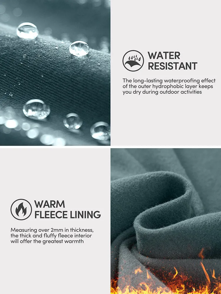 IUGA HeatLab® Fleece Lined Water Resistant Leggings with Pockets sold by IUGA product image thumbnail 3