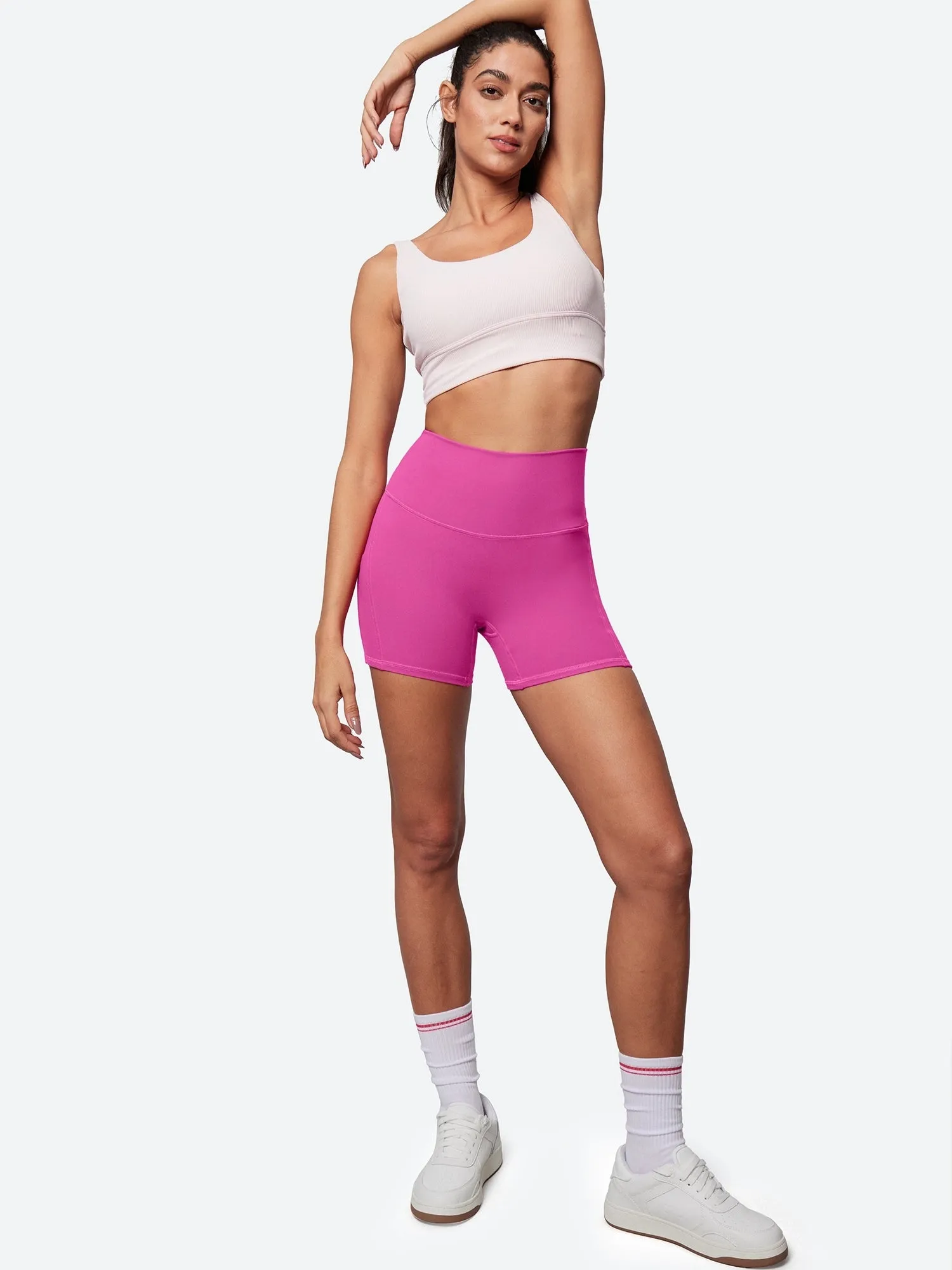 IUGA ButterLab® No Front Seam Shorts With Pockets 4'' sold by IUGA product image thumbnail 3