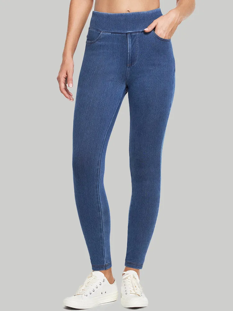 IUGA FlexDenim® High Waist Stretchy Knit Jeggings for Women sold by IUGA product image thumbnail 3