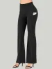 IUGA Tummy Control Bootcut Yoga Pants with Pockets sold by IUGA
