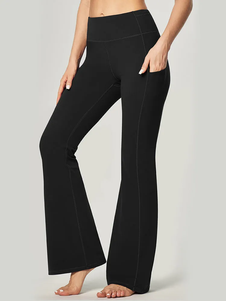 IUGA Tummy Control Bootcut Yoga Pants with Pockets sold by IUGA product image thumbnail 2