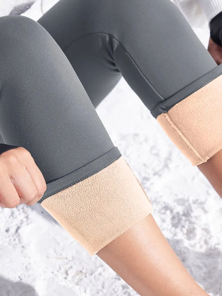 IUGA Windproof High Waist Thick Fleece Lined Leggings sold by IUGA product image thumbnail 2