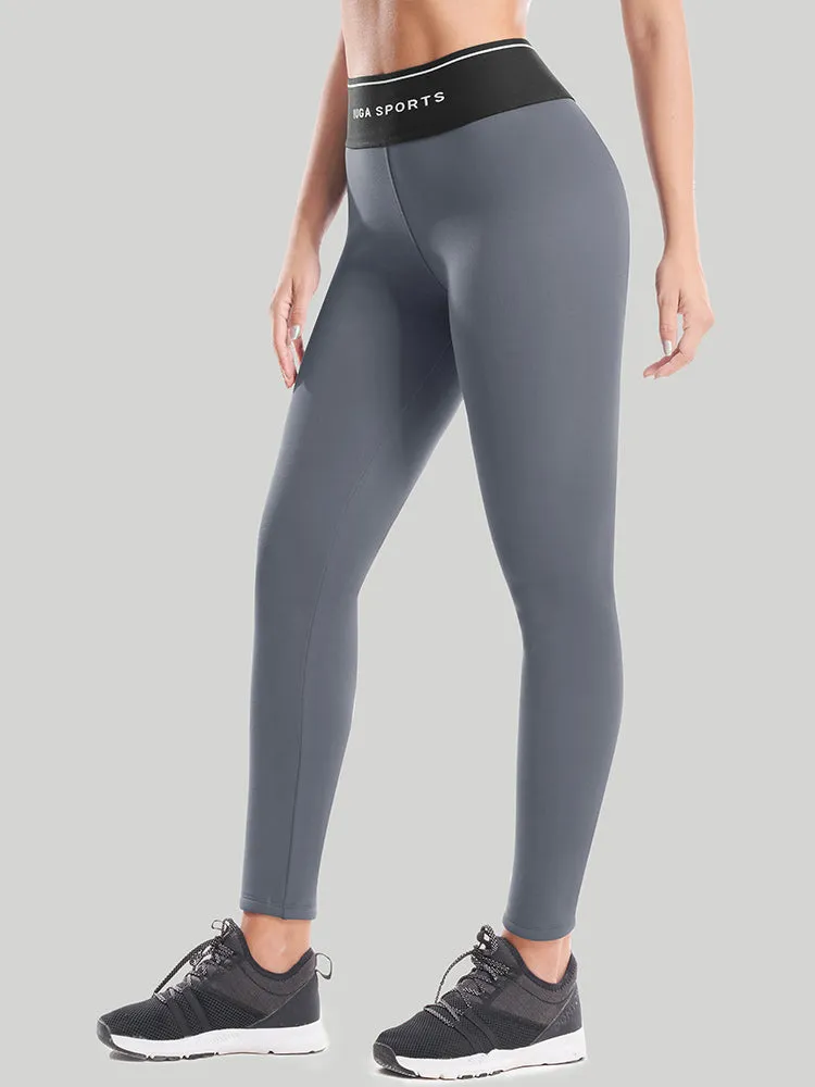 IUGA Windproof High Waist Thick Fleece Lined Leggings sold by IUGA