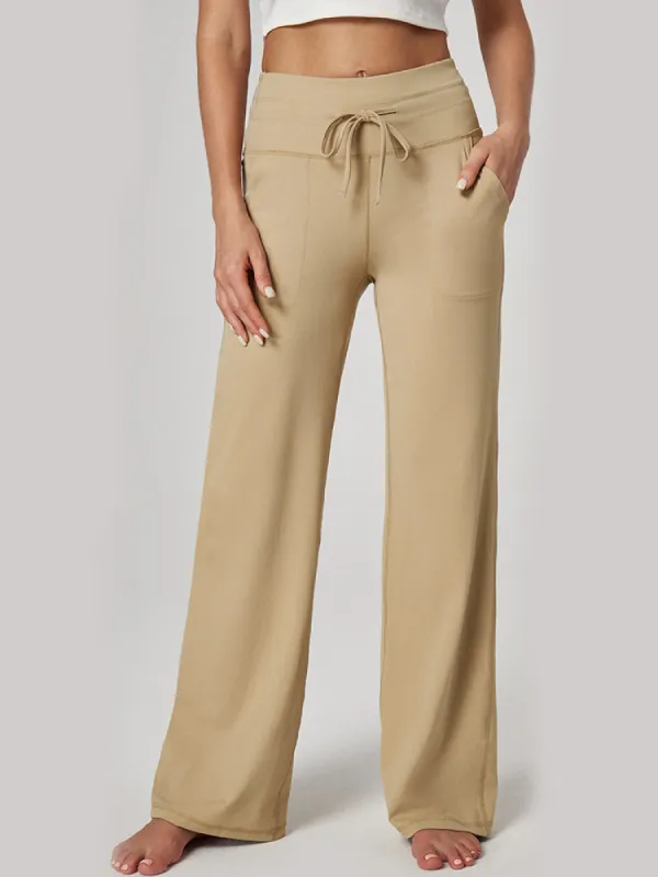 IUGA High Waist Wide Leg Yoga Pants for Women sold by IUGA