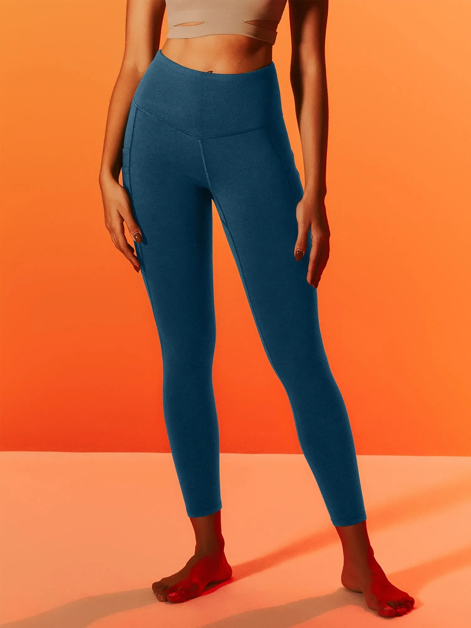 IUGA HeatLab® Fleece Lined Water Resistant Double Pocket Leggings sold by IUGA