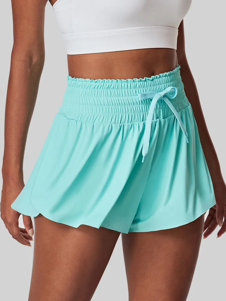 IUGA High Waist Flowy Shorts with Pockets sold by IUGA