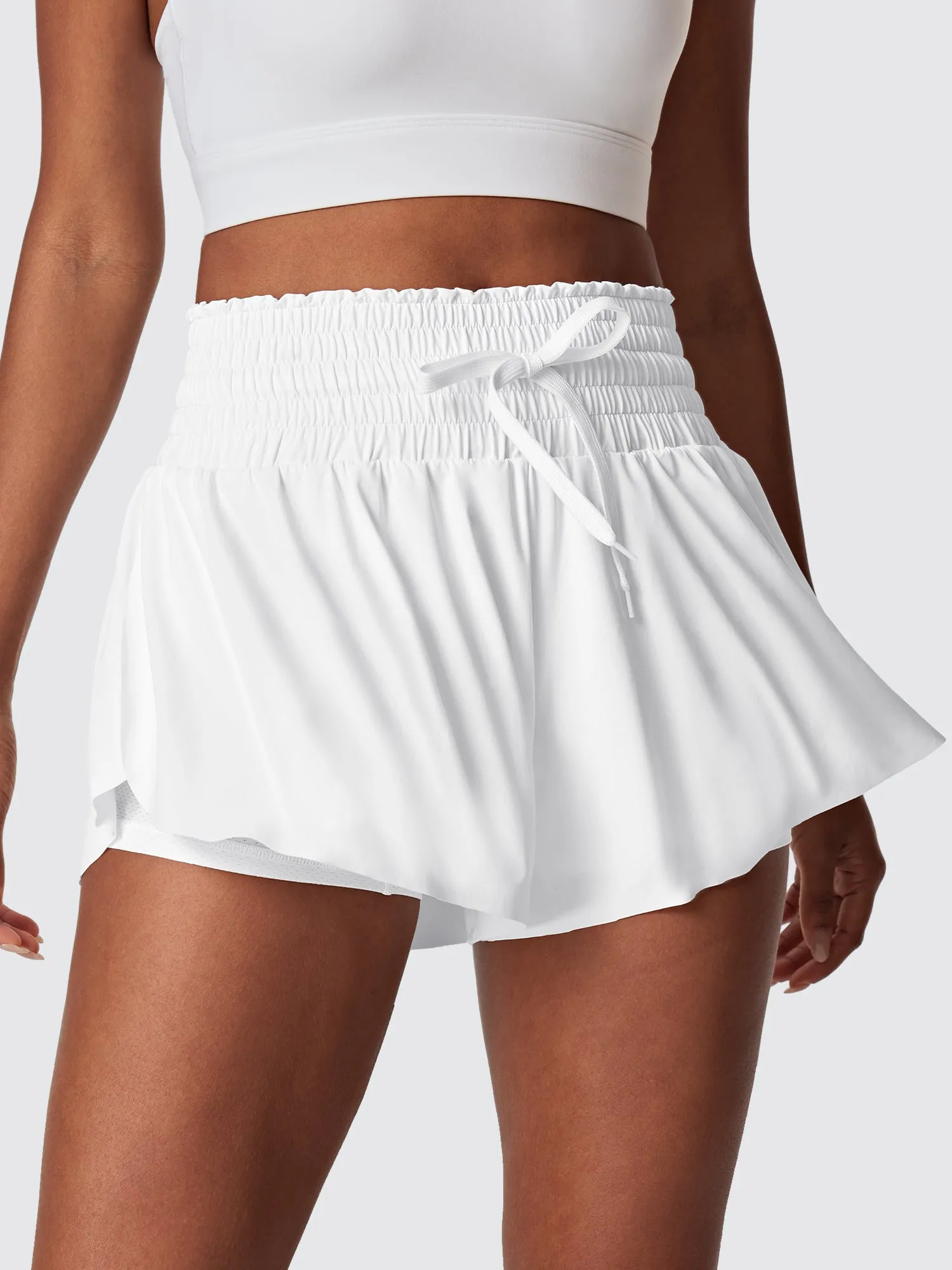 IUGA High Waist Flowy Shorts with Pockets sold by IUGA product image thumbnail 3