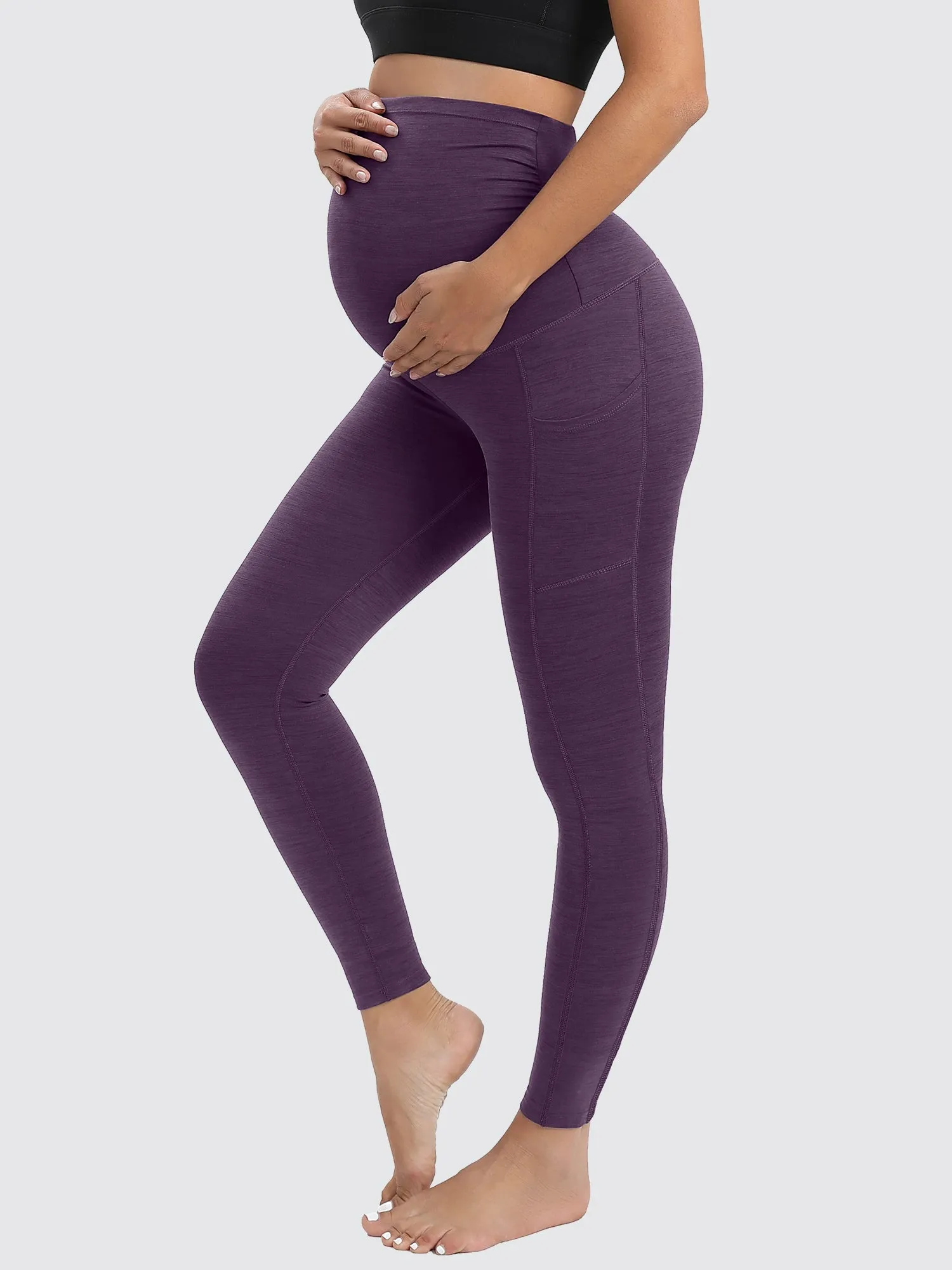 IUGA Supcream Buttery-soft Maternity Legging With Pockets sold by IUGA
