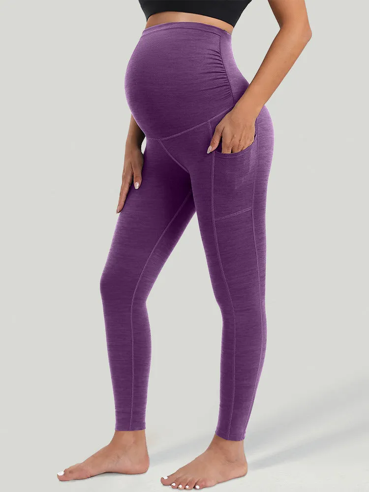 IUGA Supcream Buttery-soft Maternity Legging With Pockets sold by IUGA product image thumbnail 5