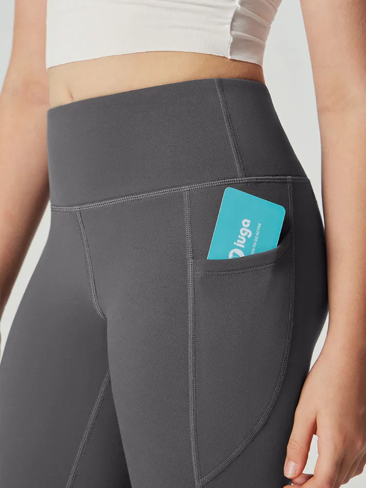 IUGA HeatLab® Girls High Waisted Fleece Lined Leggings with Pockets sold by IUGA product image thumbnail 3