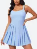 IUGA Easy Peezy Pleated Athletic Dress With Built-in Shorts sold by IUGA