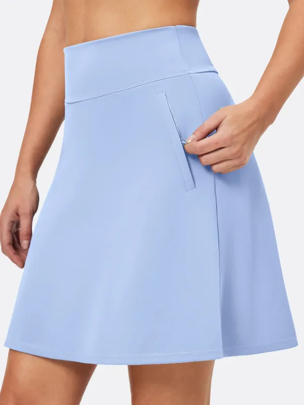 IUGA High-Waisted Tummy Control Golf Skirt With Built-in Shorts sold by IUGA