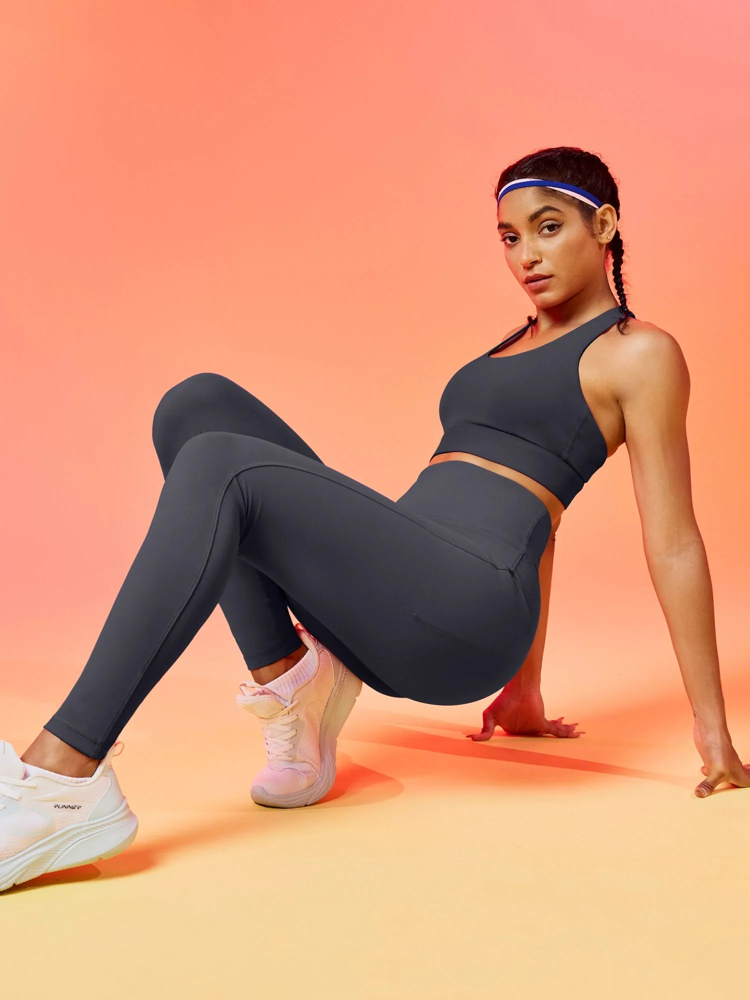 IUGA Flextight No Front Seam Scrunch Leggings With Pockets sold by IUGA product image thumbnail 5