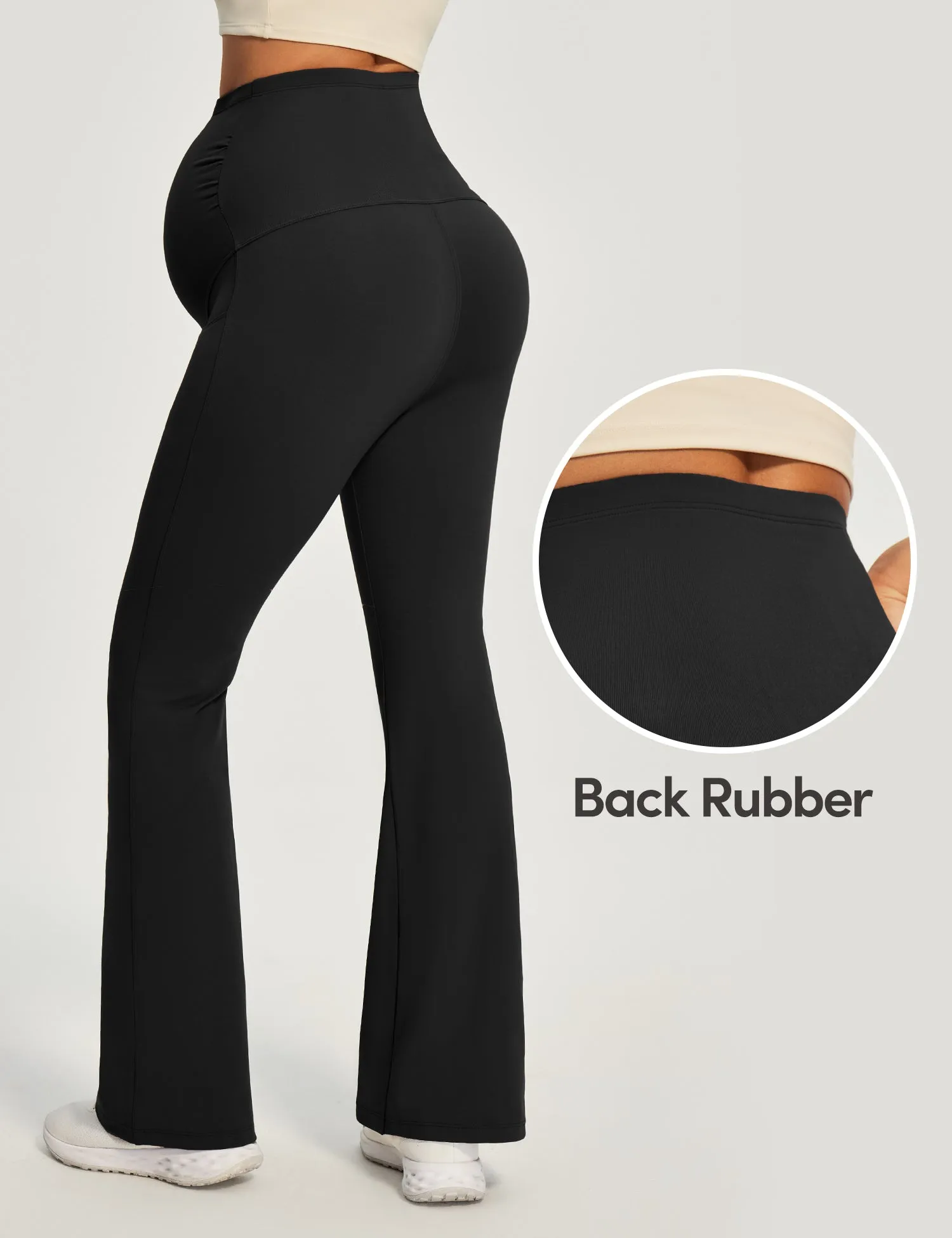 IUGA Maternity Leggings With Pockets Over The Belly sold by IUGA product image thumbnail 3