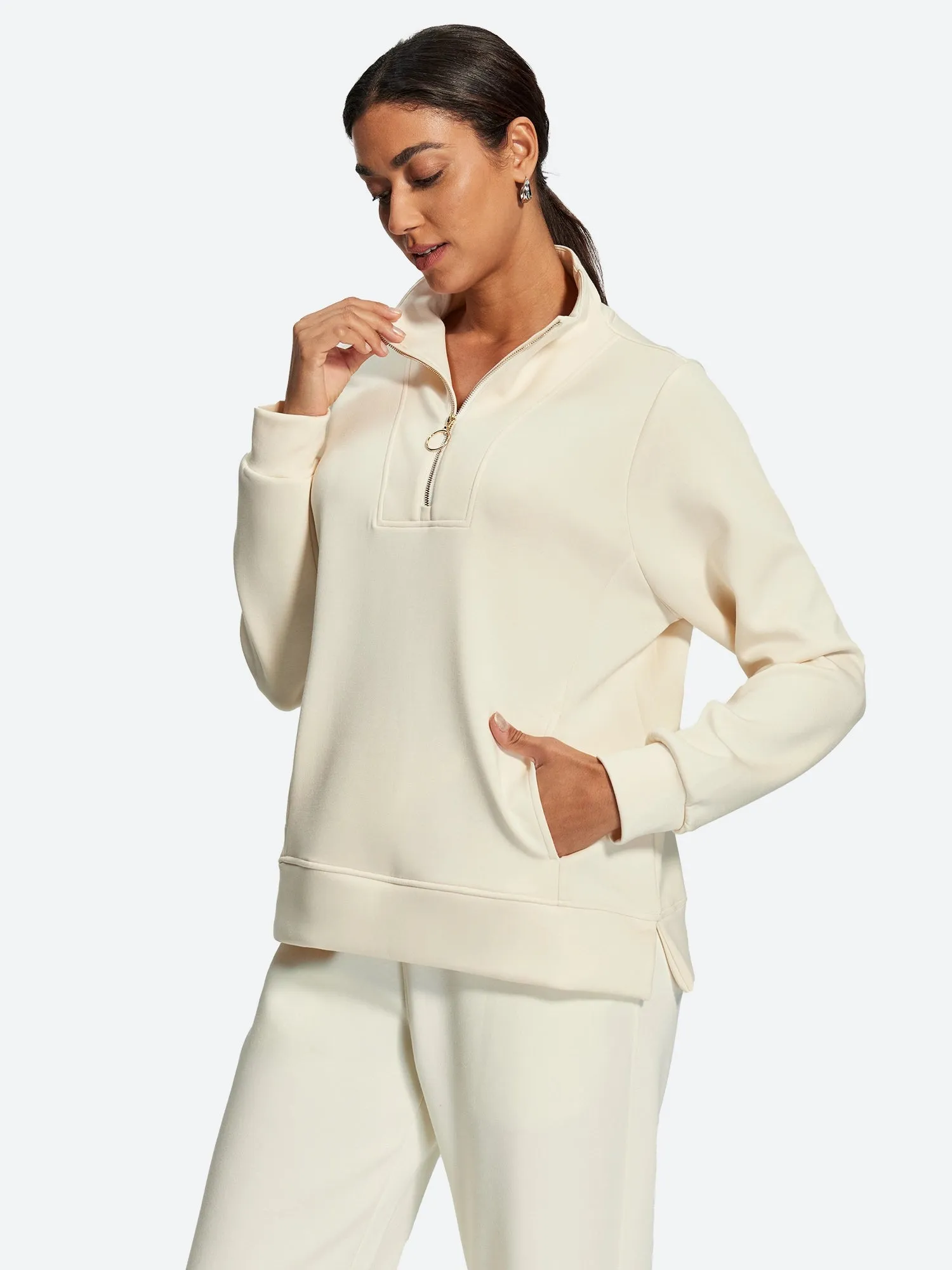 IUGA 2 Piece Outfits Wide Leg Pants Lounge Set sold by IUGA product image thumbnail 3