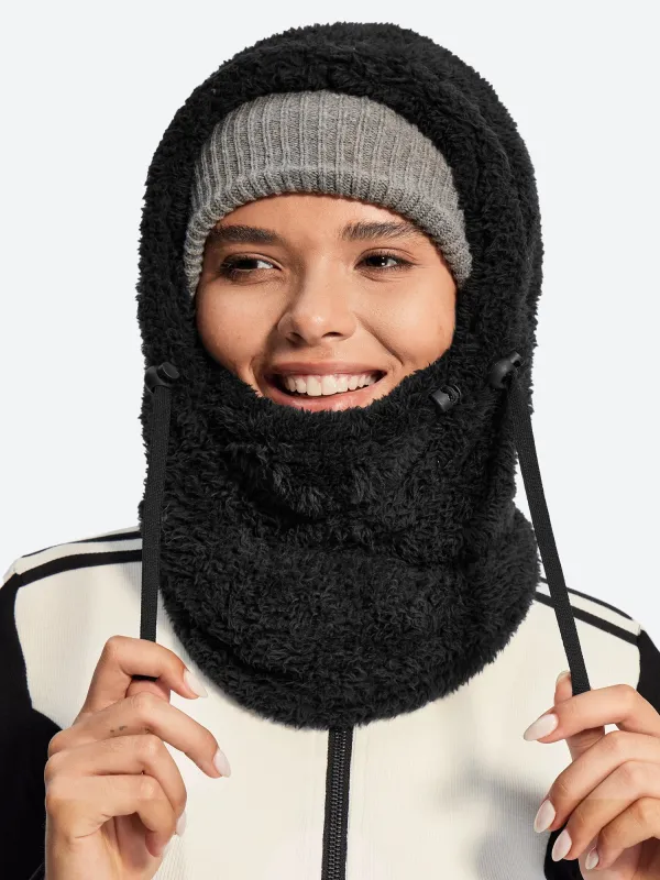 IUGA Velvet Balaclava Wind-Resistant Winter Face Mask sold by IUGA