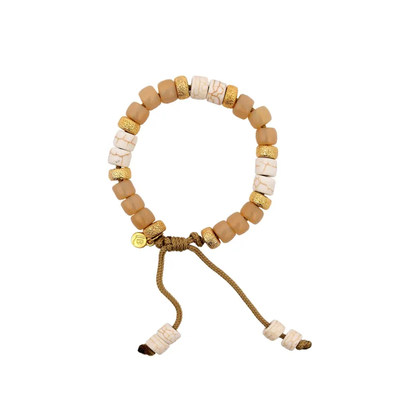 Nude Gemstone Bracelet sold by Mondo Corsini