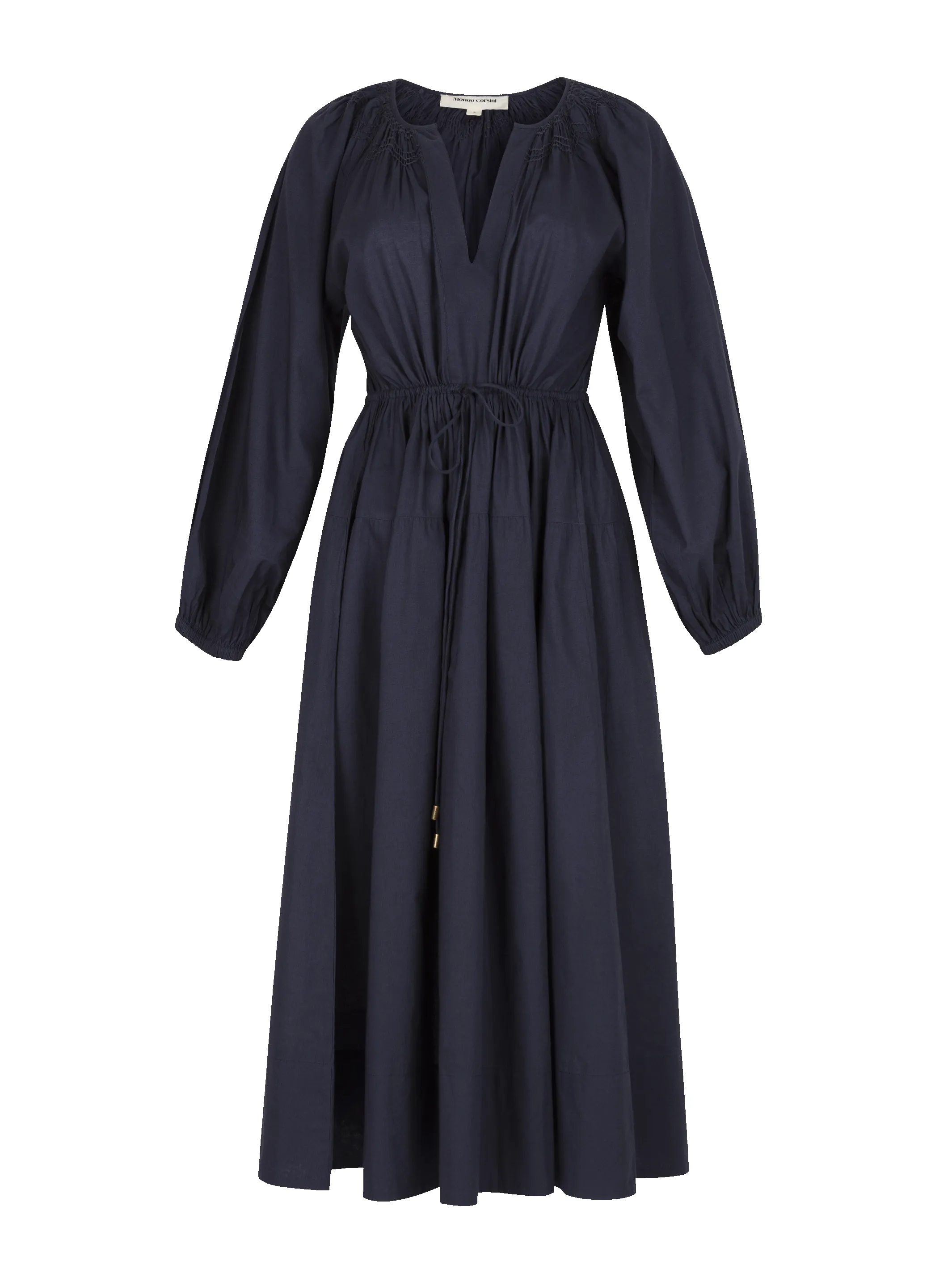 VICTORINE - Midnight Cotton Dress sold by Mondo Corsini product image thumbnail 5