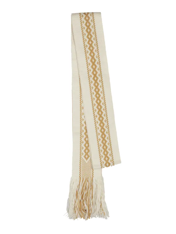 Iris (Gold and White Pattern) sold by Mondo Corsini