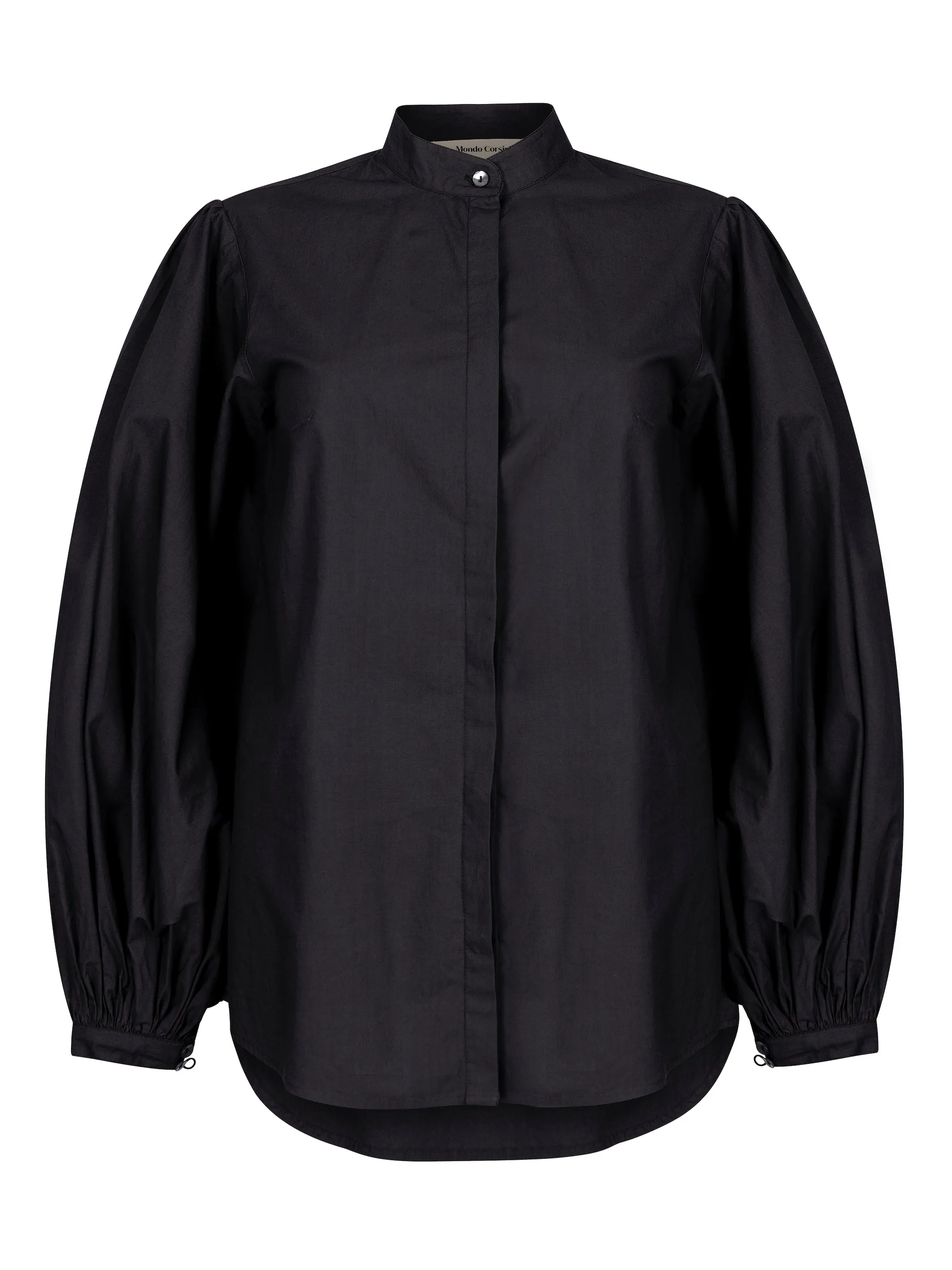 Maia - Caviar Poplin Blouse sold by Mondo Corsini