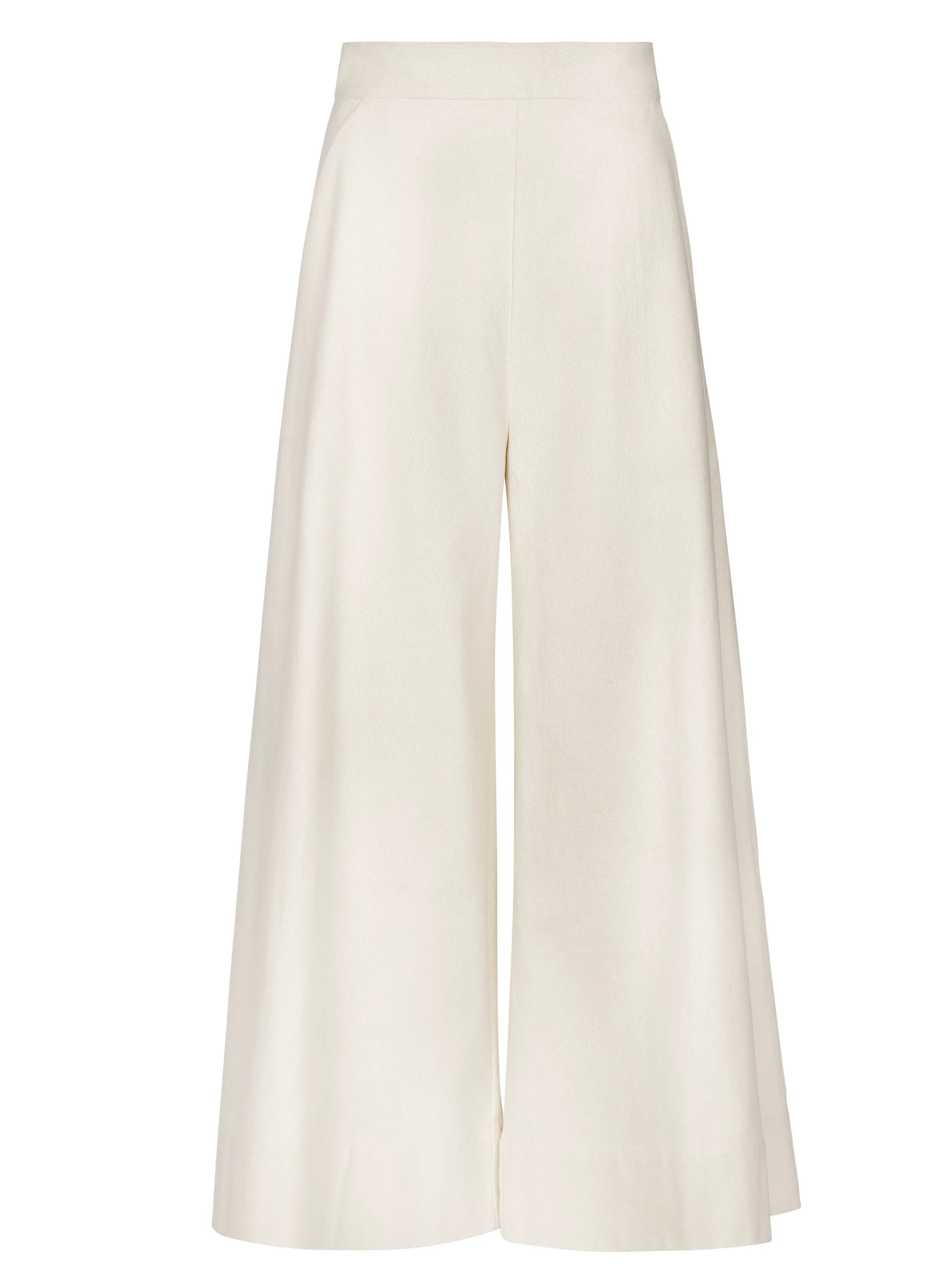 GRETA - Panna Drill Trousers sold by Mondo Corsini product image thumbnail 4